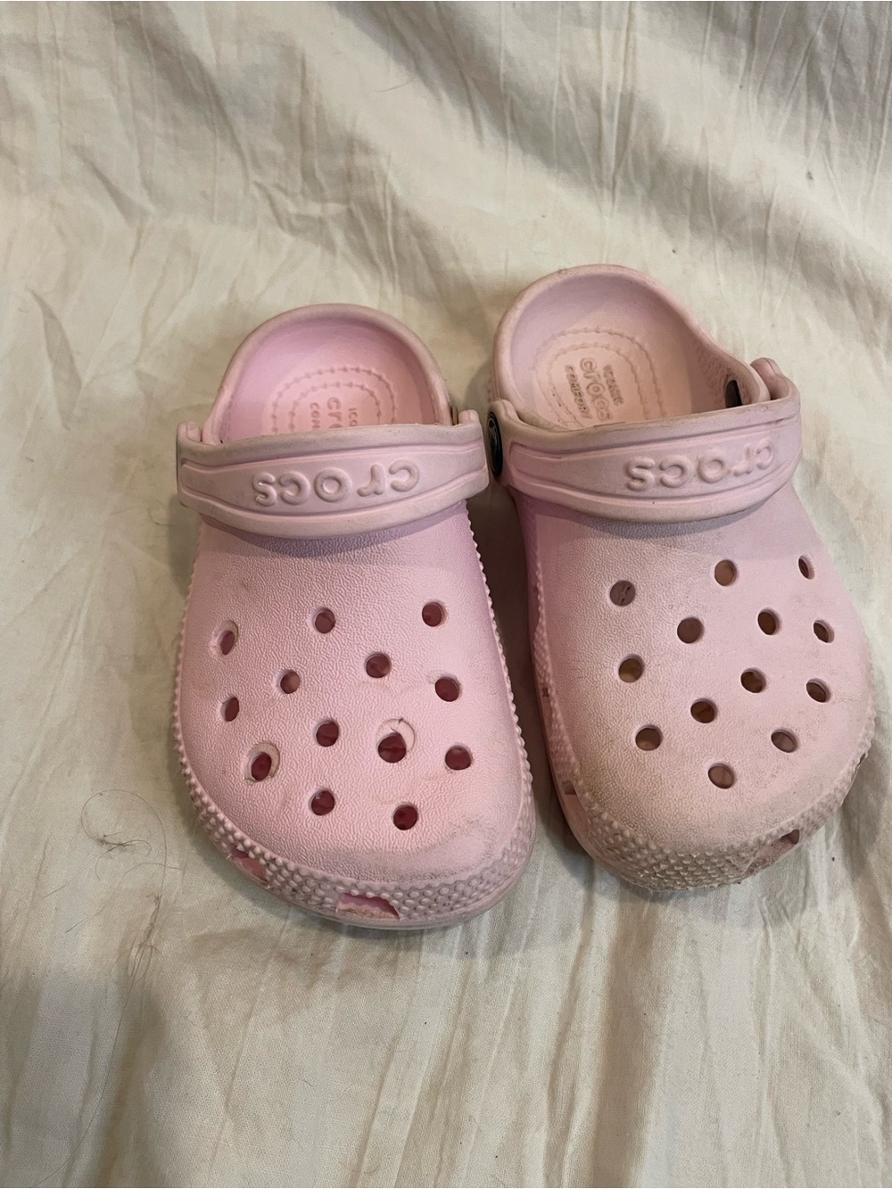 CROCS Kids Classic Clog in Light Pink